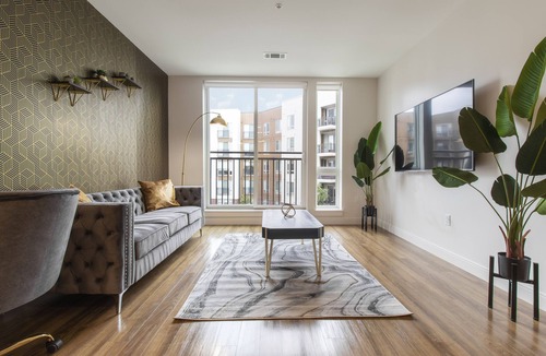 Needham Apartment | Modern Luxe Loft | Free Parking, Fast Wi-Fi, Gym