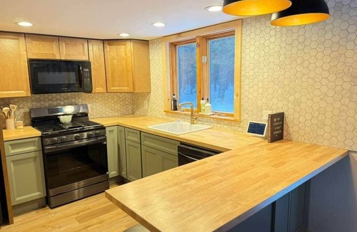Jewett House | Modern Rustic A-Frame Cabin near Hunter & Windham