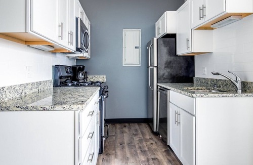 Shawmut Apartment | Modern South End 2BR w/ Doorman, W/D in Unit, by Blueground