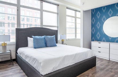 Shawmut Apartment | Modern South End 2BR w/ Doorman, W/D in Unit, by Blueground