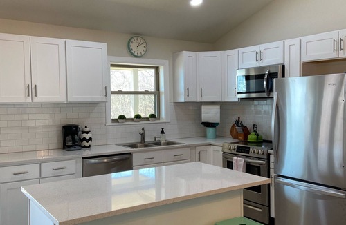 Cleora House | Modern, Waterfront Lake House in Private Cove with Remarkable Deck!