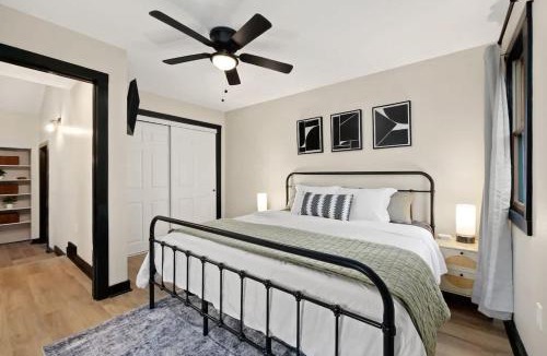 Medina House | Modernized Historical Home in Downtown Medina with Hot Tub