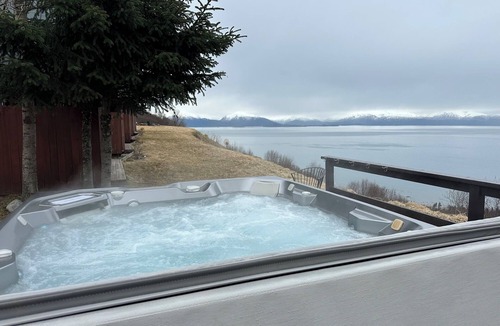 Diamond Ridge Cabin | Moose Cabin - Cozy retreat with bay views, a shared hot tub, and fire pit!