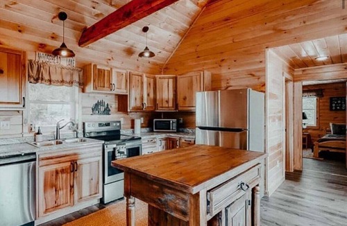 Shirley Mills Cabin | Moosehead State of Mind, 3BR Cabin with Mtn Views & Deck