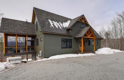 Lovell House | Mountain-View Home in Stoneham w/Hot Yoga Studio!