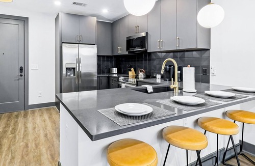 Rolling Mill Hill Condo | Muse | Contemporary 5th-floor condo with fast WiFi, gym & great location