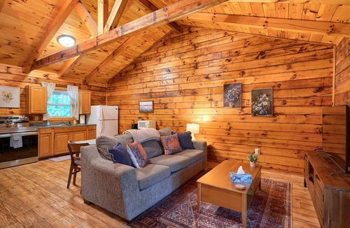 South Bloomingville Cabin | Nature's Paradise: Pet friendly Private couples cabin w/hot tub in Hocking Hills