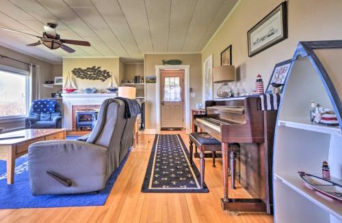 Lubec House | Nautical Lubec Cottage w/Fire Pit & Grill!