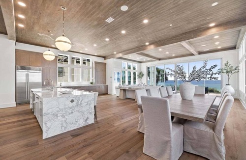 Seagrove Beach House | NEW 30A GULF-FRONT STUNNER! Game Room, Pool, LSV/Golf Cart, Bikes! Sleeps 24!