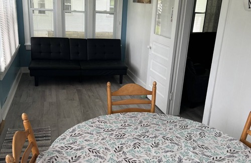 Lakeview Cottage | Newland's Resort: Cozy Channel Front Cottage #1 on Indian Lake with a boat dock