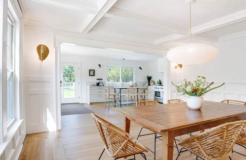 Peconic House | Newly Renovated, Stylish Peconic Retreat with Private Pool, Lush Grounds,.