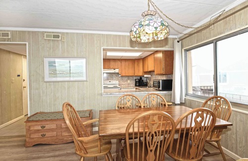 Midtown Ocean City Condo | Oasis North 2-N. Spacious, comfortable 2-bedroom, 2-bath oceanfront condo with 2 reserved parking spaces and fabulous views of the ocean, convenietly located midtown Ocean City (71st street), and just steps to the beach!