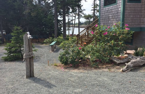 Prospect Harbor Cottage | Ocean Front Cottage On Quiet Birch Harbor. Open ocean and bay views