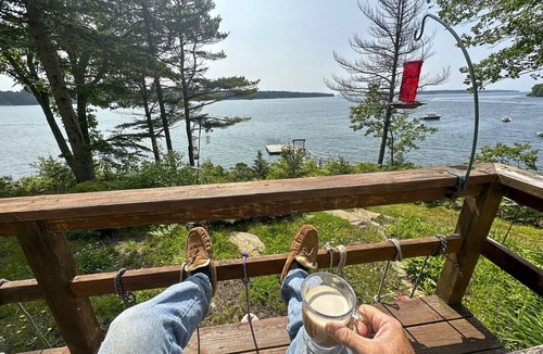 Bremen House | Ocean Front House w/Dock, Kayaks, Deck W/Stunning Views Of Audubon's Hog Island