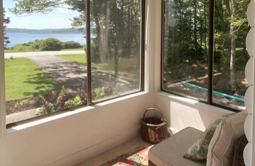 New Harbor Cottage | Ocean-view cottage near beach with deck, grill, & full kitchen