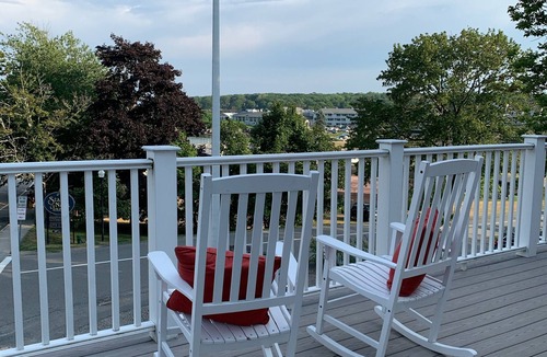 York Harbor Condo | Ocean View Steps Away from York Harbor Beach! Few 2026 Summer Dates Available!