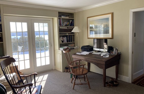 Belfast House | Oceanfront Home in Belfast with large deck and million dollar views!