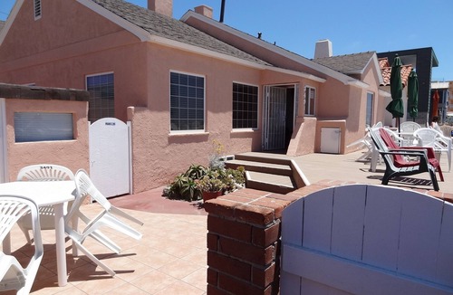 Central Mission Beach House | Oceanfront House - 'Best Patio' In Mission Beach, Pet Friendly!
