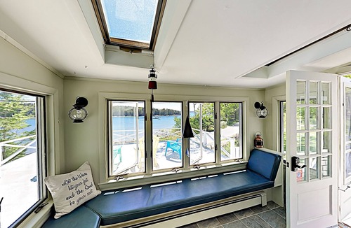 Sorrento House | Oceanfront Maine Escape: Minutes to Acadia’s Quiet Schoodic Side