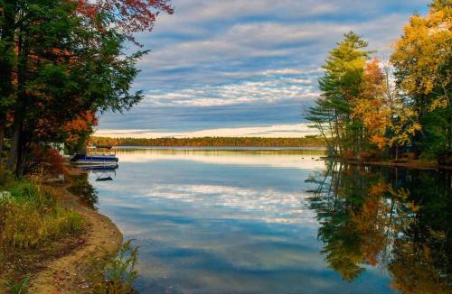 Farmington House | On Baxter Lake: Wooded Retreat Near Trails