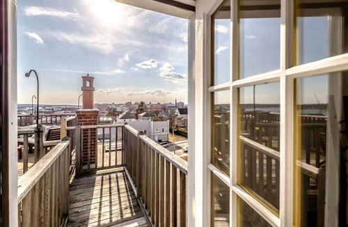 Munjoy Hill Apartment | Panoramic Water, Island & City Views w/Private Roof Deck