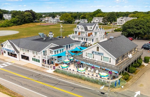 Falmouth Heights Condo | Partial Ocean View Studio w/Private Deck (308)