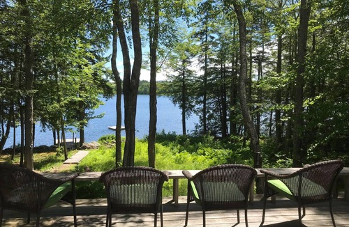 Hope Cottage | Peaceful and private camp on Hobbs Pond Maine