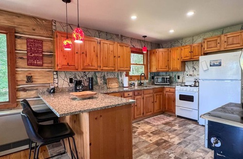 Sweden Cabin | Pine Haven | Peaceful Nature Retreat on 10 Acres + Hot Tub