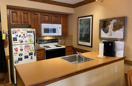 Edray Condo | PLATINUM 1 Bedroom Village w/huge deck. Ski In/Ski Out