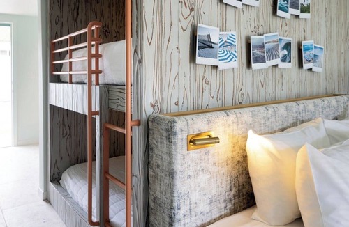 Bass River Hotel | Pool View King & Bunk Suite, Riviera Beach Resort, Kid-Friendly, Garden