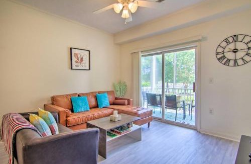 Villages of Five Points House | Porch & Community Perks: Walkable Lewes Condo