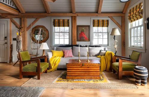 Pine Plains House | Post & Beam - Stunningly Designed Luxury Home with Pool & Hot Tub