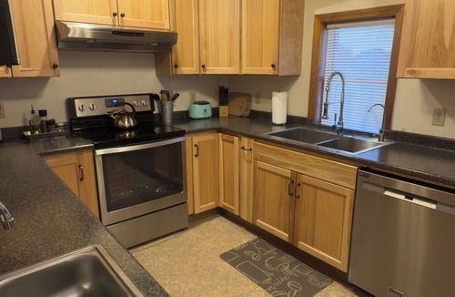 Aroostook House | Prime Snowmobile-Friendly Villa in Northern Maine Winter Trails & Comfort