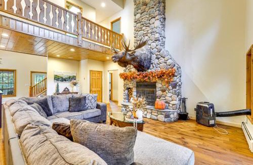 Town of Webb House | Private Deck & Fire Pit: Adirondack Family Home