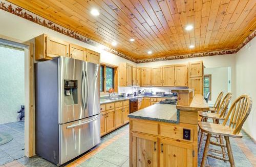 Town of Webb House | Private Deck & Fire Pit: Adirondack Family Home