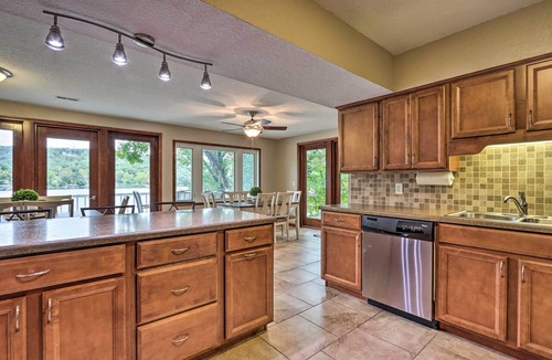 Camdenton Cottage | Private Dock! Waterfront Group Haven in Camdenton