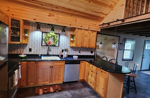 Grantsville Cottage | Private Home in Garrett County, surrounded by trees, fields and farmland.