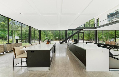 Springs Apartment | Private Oasis - Glass Villa - East Hampton - Pool