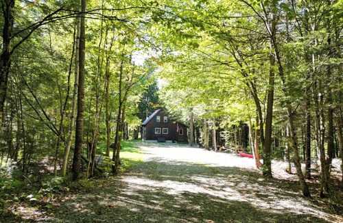 Lincoln Cabin | Quaint 1 Bedroom/1 Bath streamside Timber Frame cabin minutes from Lincoln, ME.