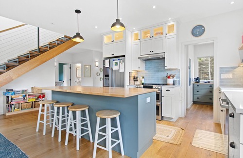 Tenants Harbor House | Quiet, modern, dog-friendly home with ocean views, private trails & firepit