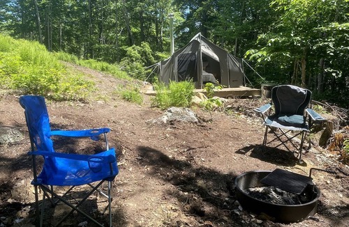 Wakefield RV Rental | Reconnect with Nature at this Glamping Tent in East Wakefield, New Hampshire