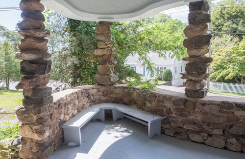 Branford Apartment | Remodeled spacious 2 BR near downtown with yard and wrap around porch