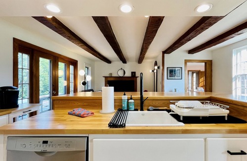 Strafford House | Renovated 19th century farmhouse with swimming pond in private, bucolic setting