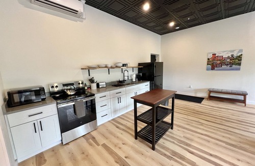 Pittsfield Apartment | RiverBend Loft | Modern Stay Near ATV & Snowmobile Trails
