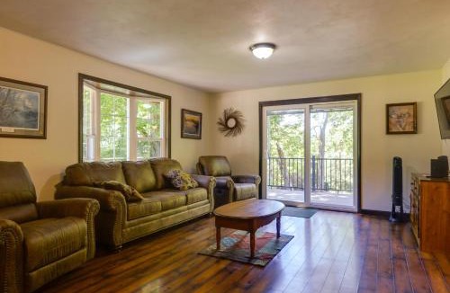 Covington House | Riverfront Covington Cabin w/Deck & Fire Pit!