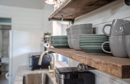 Caddo Gap House | Riverfront with spectacular Mountain View’s