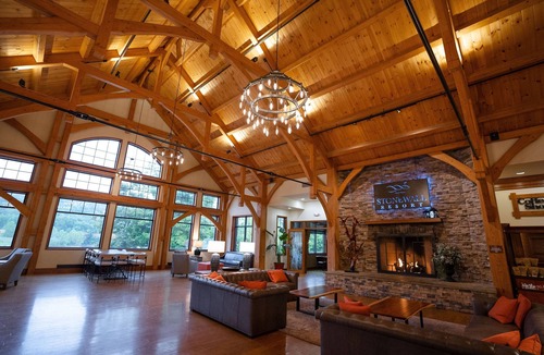 Roanoke Cabin | Roanoke ADA Room | Park View + Resort Amenities