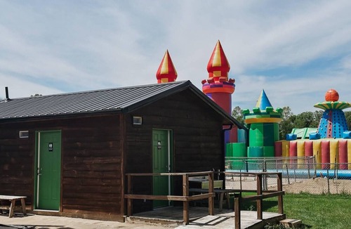 Rockbridge Cabin | Robin Rustic Cabin at Hocking Hills + Largest Bounce House