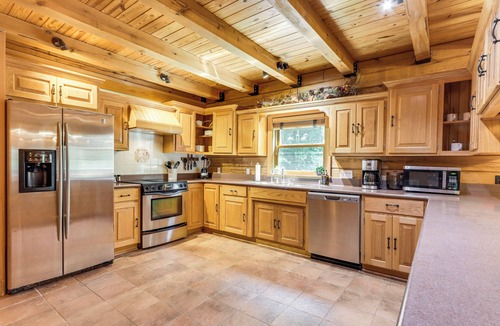 Rogers Cabin | Rogers Cabin on 17 Acres w/Wraparound Deck!
