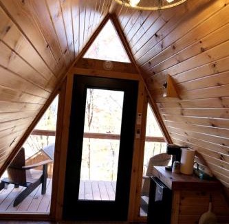 Scio Ski Chalet | Romantic A-frame Cabin Ideal for Two by Tappan Lake in Ohio